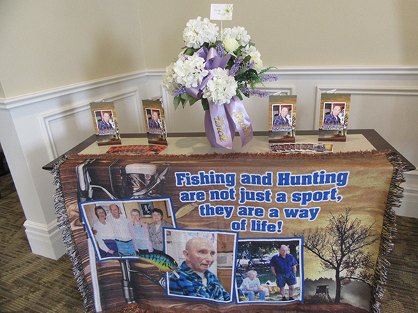 michelle paige blogs: Decorating For A Celebration of Life Memorial Service